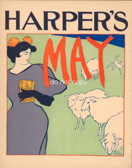 1895EdwardPenfieldadvertisingposterHarper’sNewMonthlyMagazine,May