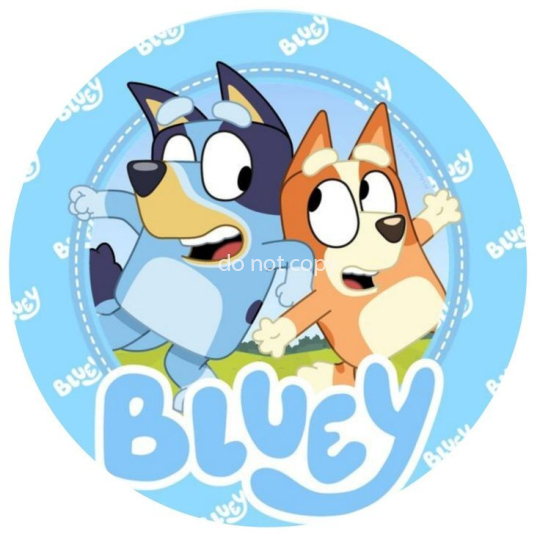 Bluey Fabel Bingo
