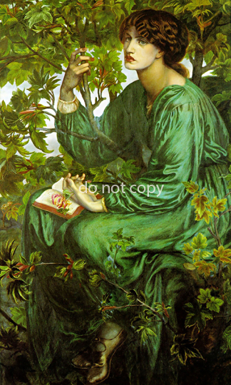 dante gabriel rossetti the day dream fine art prints