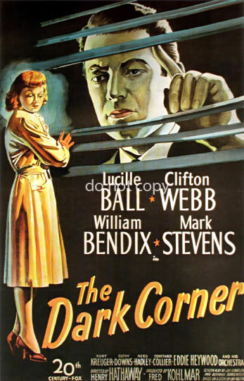 dark corner classic film noir movie 