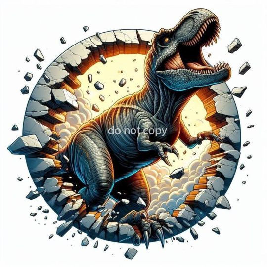 Dinosaurier T-Rex Dinosaur Jurassic Forest  