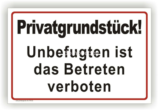 privatgrundstück