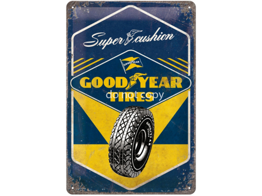 ReklameschildNostalgicArtGoodyearSuperCushion20x30cmNA22267